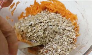 Приготовьте Морковные печенье. Бюджетный и легкий рецепт.