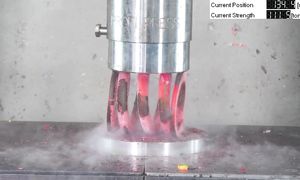 Giant Frozen Spring vs. 300 Tons