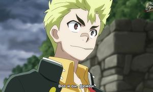 [Aniraccoon] Beyblade Burst Superking - 12 (Cубтитры)