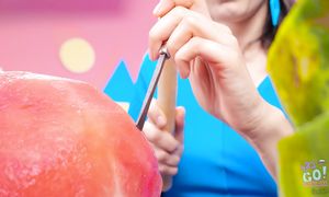 123 GO! CHALLENGE Russian: ГЕОМЕТРИЧЕСКИЙ ЧЕЛЛЕНДЖ С ЕДОЙ || Кто доест, выигрывает! Пробуем еду одной формы с 123 GO! CHALLENGE