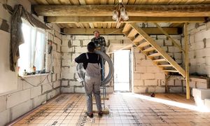 ✅  УТЕПЛЕНИЕ ПОЛА СВОИМИ РУКАМИ | ТЕПЛЫЙ ПОЛ  СТЯЖКА. Весь процесс в одном видео