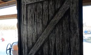 Дверь своими руками ИЗ ПЕНОПЛАСТА с крепким и дешёвым покрытием!