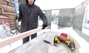 Строю БЕЗ КАРКАСА двухэтажную пристройку из пеноплэкса!  Своими силами