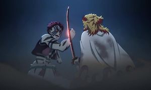Клинок, рассекающий демонов Поезд Бесконечный 6/7 [LazDub]