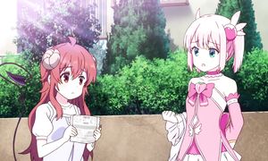 Machikado Mazoku - 01 [Субтитры]