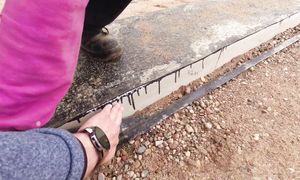 Заливаем ПОЛЫ по ГРУНТУ. Весь процесс!