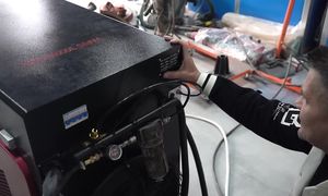 Обзор Лазерная чистка, Лазерный пескоструй