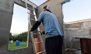 Мауэрлат на стены из ПЕНОПЛАСТА для двухэтажной пристройки!