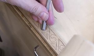 Quirky Art Deco wardrobe restoration