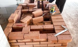 ПЕЧЬ КРАСАВИЦА!!! ОКНА!!  ПРОЕКТ117 ЧАСТЬ 6!!!