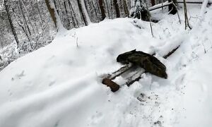 Это то происходит Они сбросили с самолета эту ОГРОМНУЮ БАЙДУ и я её нашел!