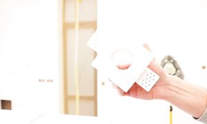 Потолок за 6000$. Крупноформатная плитка. Приточка