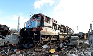 Таймлапс: слом тепловозов Ц36-7и 1 / Timelapse: scrapping of GE C36-7i locos