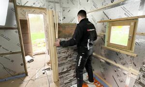 ✅ МОНТАЖ ВАГОНКИ | САМЫЙ БЫСТРЫЙ И КРАСИВЫЙ СПОСОБ | ОТДЕЛКА ПАРНОЙ