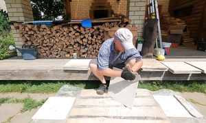 Садовая дорожка ПРОСТАЯ, ДЕШЁВАЯ, ЛЁГКАЯ и КРАСИВАЯ своими руками!