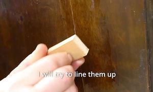 I found something strange inside the WARDROBE / restoration