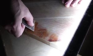 How to restore BURNED, WORMED & BROKEN  cabinet