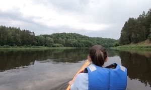 Nemunaitis - Alytus ⚓ на байдарке ???? 22 км. по реке ????