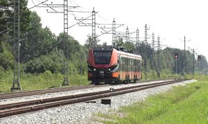 1-ая обкатка 1-ого электропоезда Шкода в Эстонии _ First test run of first Škoda EMU in Estonia