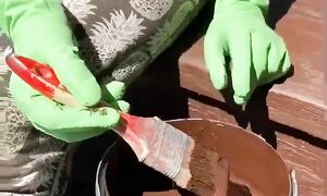 Наконец-то закончился сезон. Будем красить