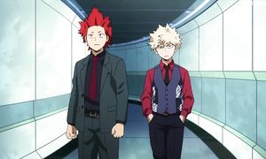 My Hero Academia two heroes
