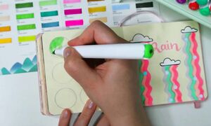 Обзор + ИДЕИ спиртовыми маркерами ARRTX