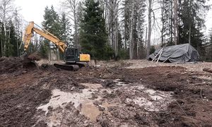 Starting Pond Digging - My Homestead (ep. 2)