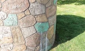 Садовая дорожка ПРОСТАЯ, ДЕШЁВАЯ, ЛЁГКАЯ и КРАСИВАЯ своими руками! #shorts #своимируками #дача (1)