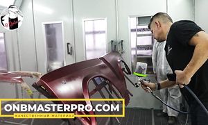 Почему подрывает краску, курсы автомаляра ОНБ - YouTube