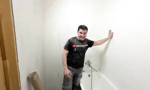 ОБОИ В ВАННОЙ  НОВАЯ ТЕХНОЛОГИЯ ЗА КОПЕЙКИ  ВСЕ СТРОИТЕЛИ В ШОКЕ  РЕМОНТ СВОИМИ РУКАМИ