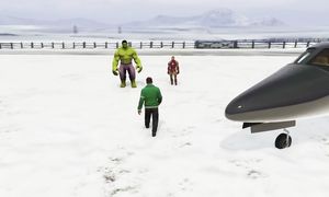 ФРАНКЛИН ДОСТАРЫМЕН ҚАЗАҚСТАНҒА ҰШЫП КЕТТІ (GTA V)