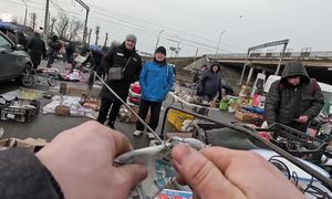 Поле чудес в Минске, такого стол добра еще не видел. Мусорщик