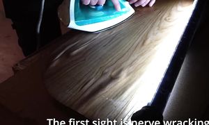 Watch how I restored this water damaged cabinet into shining pearl - Ep 1