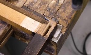 How to restore very worn Art Deco dining set