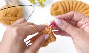 ПРОЩЕ НЕ ПРИДУМАЕШЬ. НОСКИ СПИЦАМИ ЗА ОДИН ВЕЧЕР. мастер класс для начинающих. knitting socks