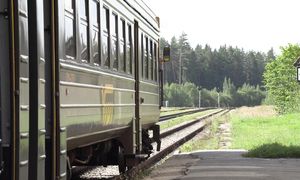 Дизель-поезд ДР1А-227 и 2ТЭ116-788+21Ev-3339  DR1A-227 DMU and 2TE116-788+21Ev-3339 EMU