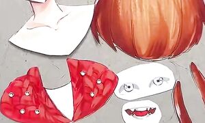 Нарисовала бумажную себя с 3D эффектом