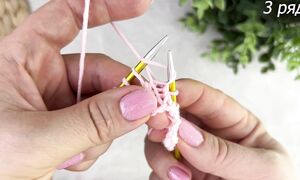 ТАК МЕНЯ НАУЧИЛА ВЯЗАТЬ БАБУШКА! РЕДКИЙ УЗОР спицами. Вязание спицами