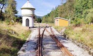 Железнодорожные велосипеды на Flekkefjord banen  Flekkefjord banen railway bicycles