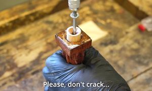 1800's VANITY restored with forgotten techniques