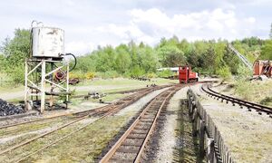 600мм УЖД мотовоз Hunslet 1  Hunslet 600mm locomotive 1