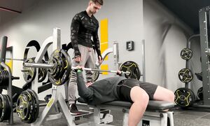 ПРОГРЕСС ИДЕТ С КАЖДОЙ ТРЕНИРОВКОЙ! ЖИМ 100КГ