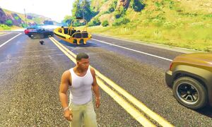 ФРАНКЛИН ҮЙІН ЦУНАМИ БАСТЫ | 2 БӨЛІМ қазақша гта 5 (GTA V) - YouTube