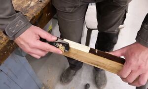 I restored a cabinet that was salvaged from the sea - AT Restoration