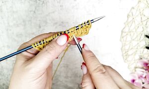 Позавидует каждый. Акцентный узор всем на зависть