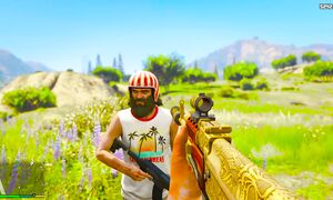 ФРАНКЛИННІҢ ҮЙІНЕ ЗОМБИЛЕР ШАБУЫЛ ЖАСАДЫ (GTA V)