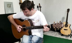 Rockin  Around the Christmas Tree - fingerstyle guitar cover