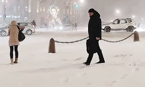 Красный уровень опасности объявлен в Беларуси 9 января из-за сильного снегопада и порывистого ветра