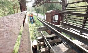 Капитальный ремонт УЖД в Лавассааре часть 1 _ Narrow gauge track repair at Lavassaare museum part 1