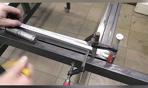 Как приварить петли без опыта #стройка #diy #сварка